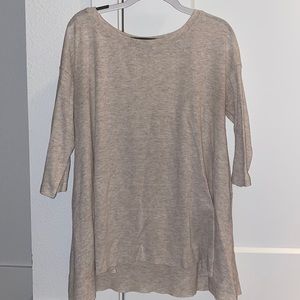 BERSHKA RIBBED TOP